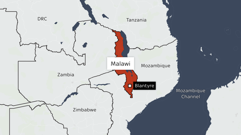 Ms Osman was abducted in Blantyre