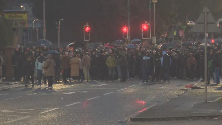 Tensions rise as Orange Order prepares for controversial march in Northern Ireland