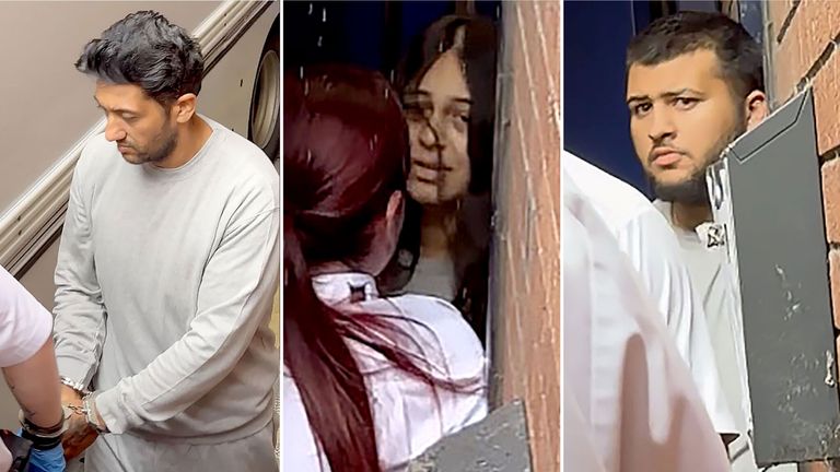 Murder trial of four people charged over death of newborn baby girl set for next year | UK News | Sky News