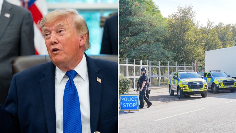 Trump reveals secret US-UK operation behind RAF Fairford incident; five men arrested in incident released on police bail
