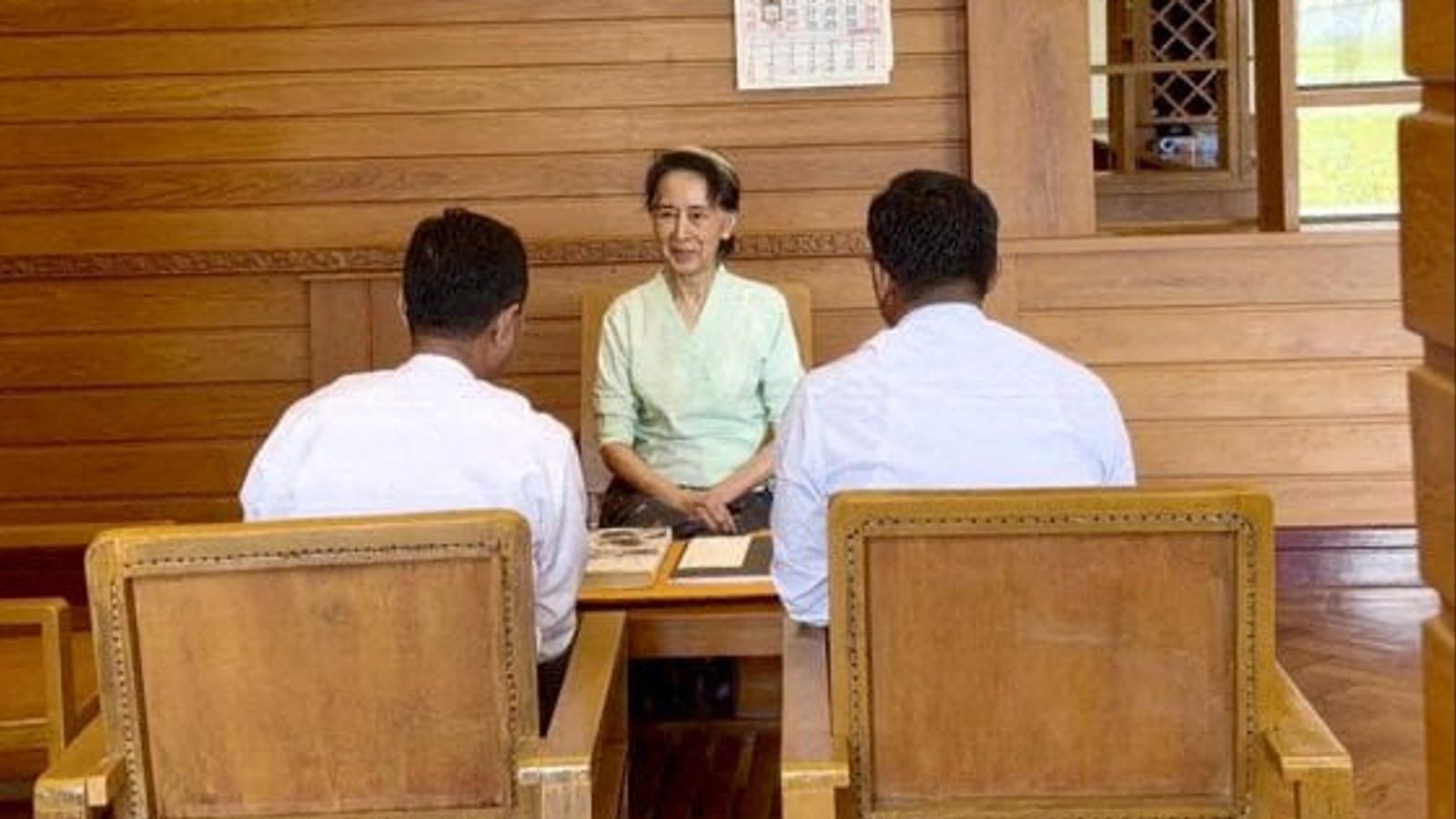 King Charles 'sends books about soil' to Aung San Suu Kyi