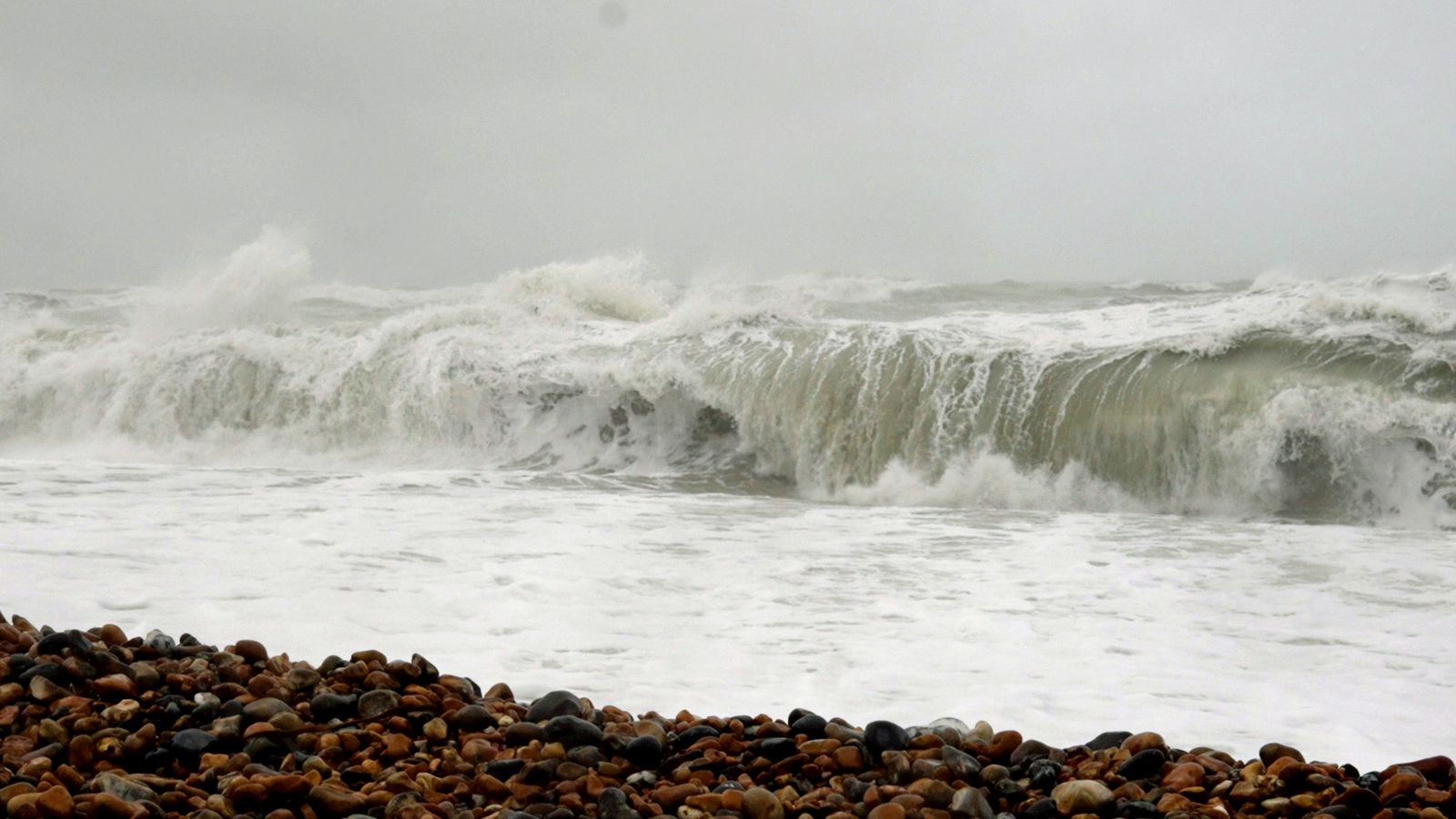 Storm Austen brings wind and waves to Brighton and Cornwall | Weather ...