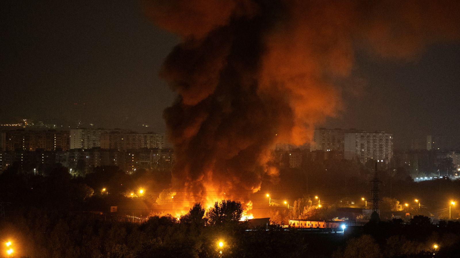 Ukraine war latest: Russia claims 'massive strike' after Zelenskyy ...