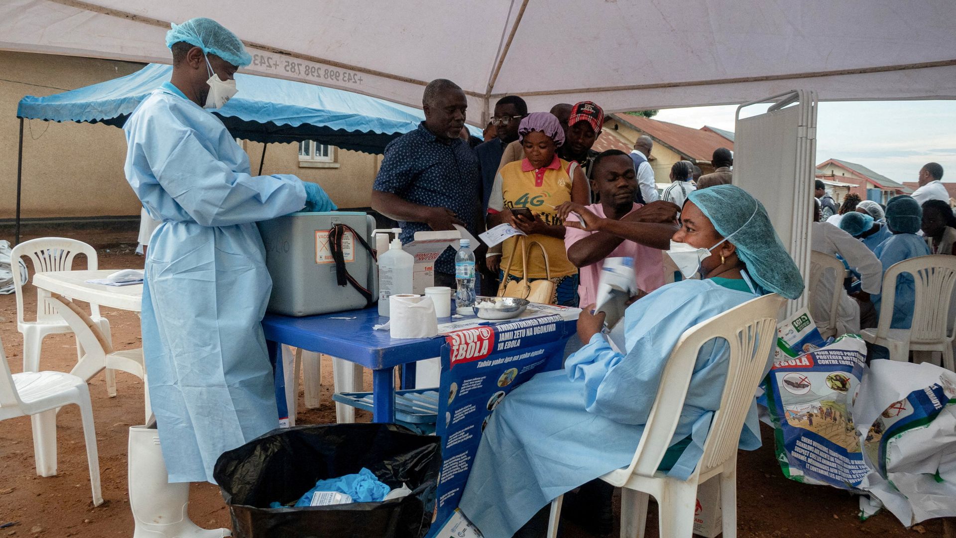 Nurse treating Ebola patients killed by machete-wielding mob