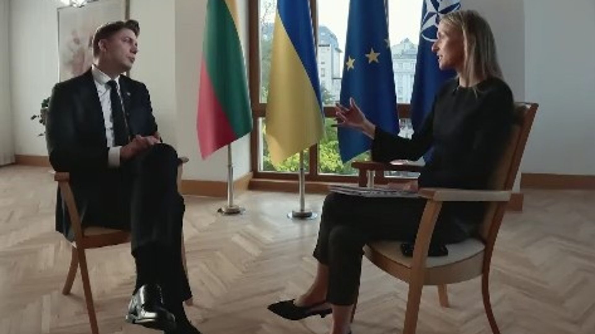 Lithuania PM confident of 'huge' NATO response if Russia attacks
