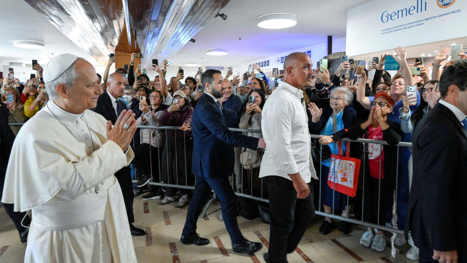 Pope has 'peaceful night' after lung cancer surgery, says Vatican