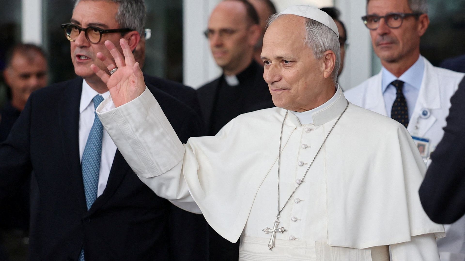 Pope Leo leaves hospital after lung cancer surgery, the Vatican says