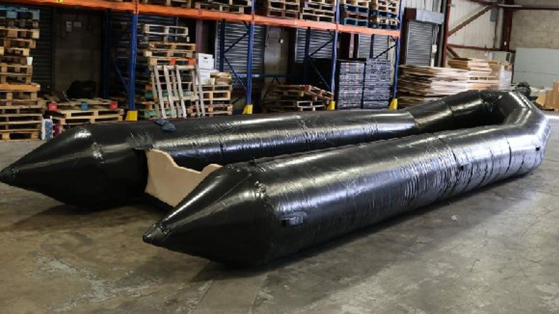 Boats capable of smuggling 1,700 illegal immigrants seized at UK airport