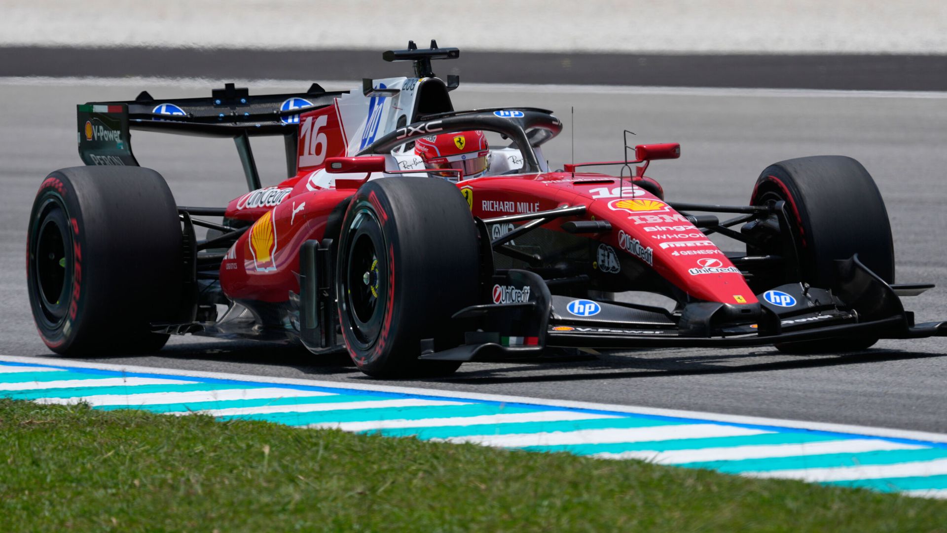 Leclerc tops second practice in Malaysia but Red Bull impress