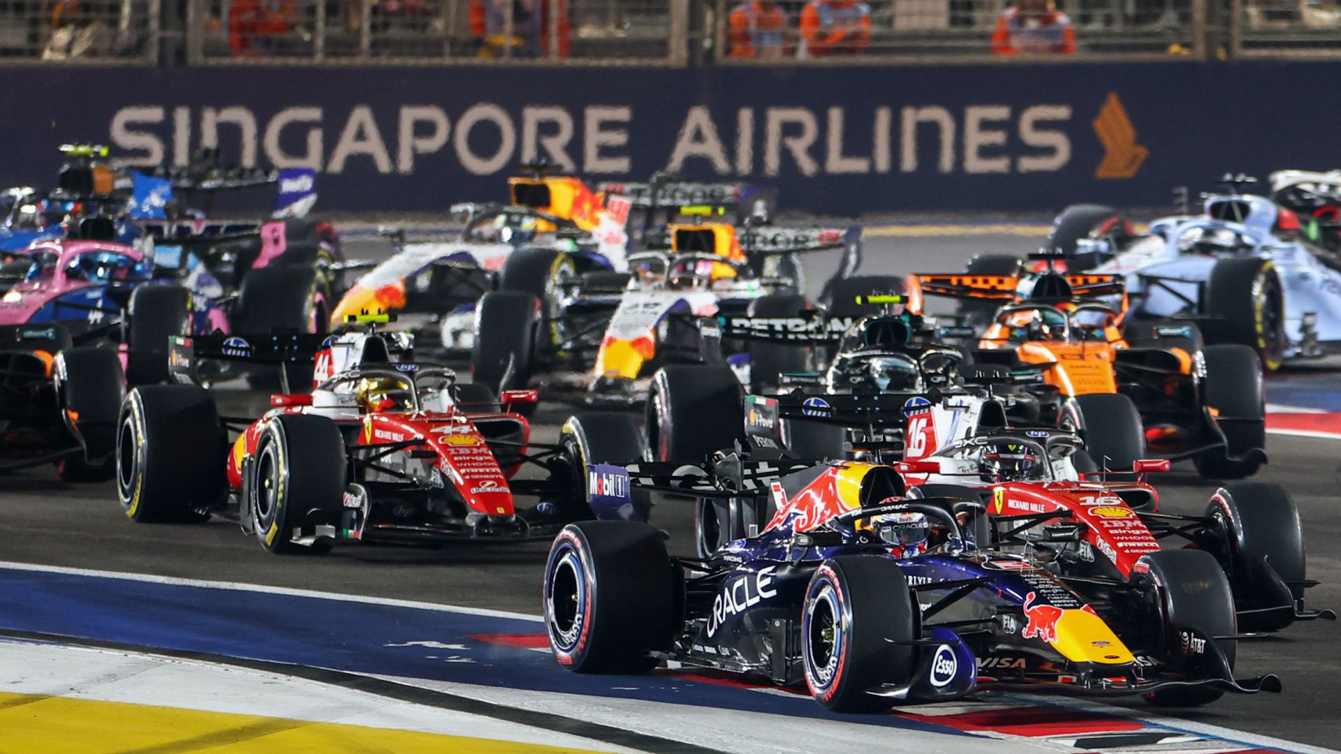 Brundle's verdict on 'telling' Hamilton strategy and Norris, Piastri collision