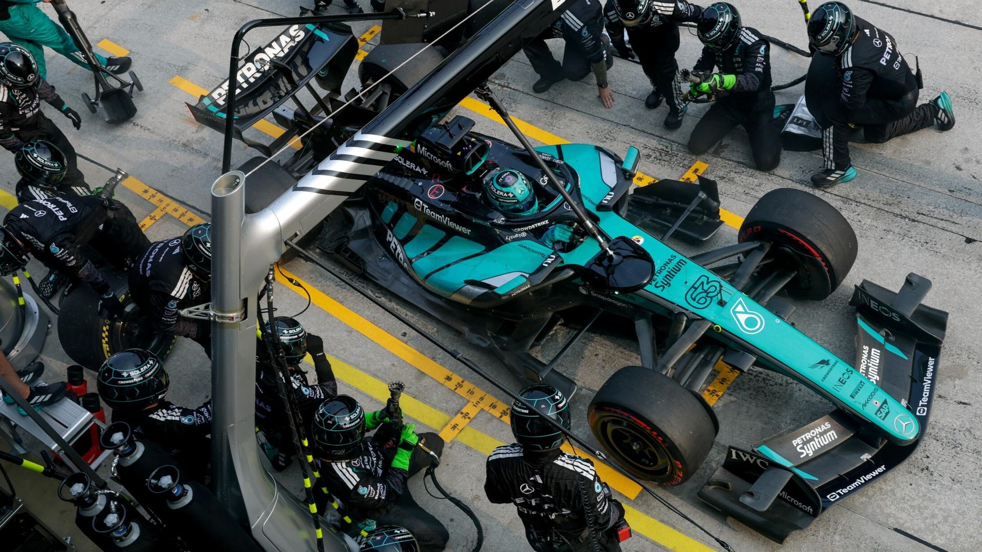 Russell set for Singapore GP grid penalty after engine failure
