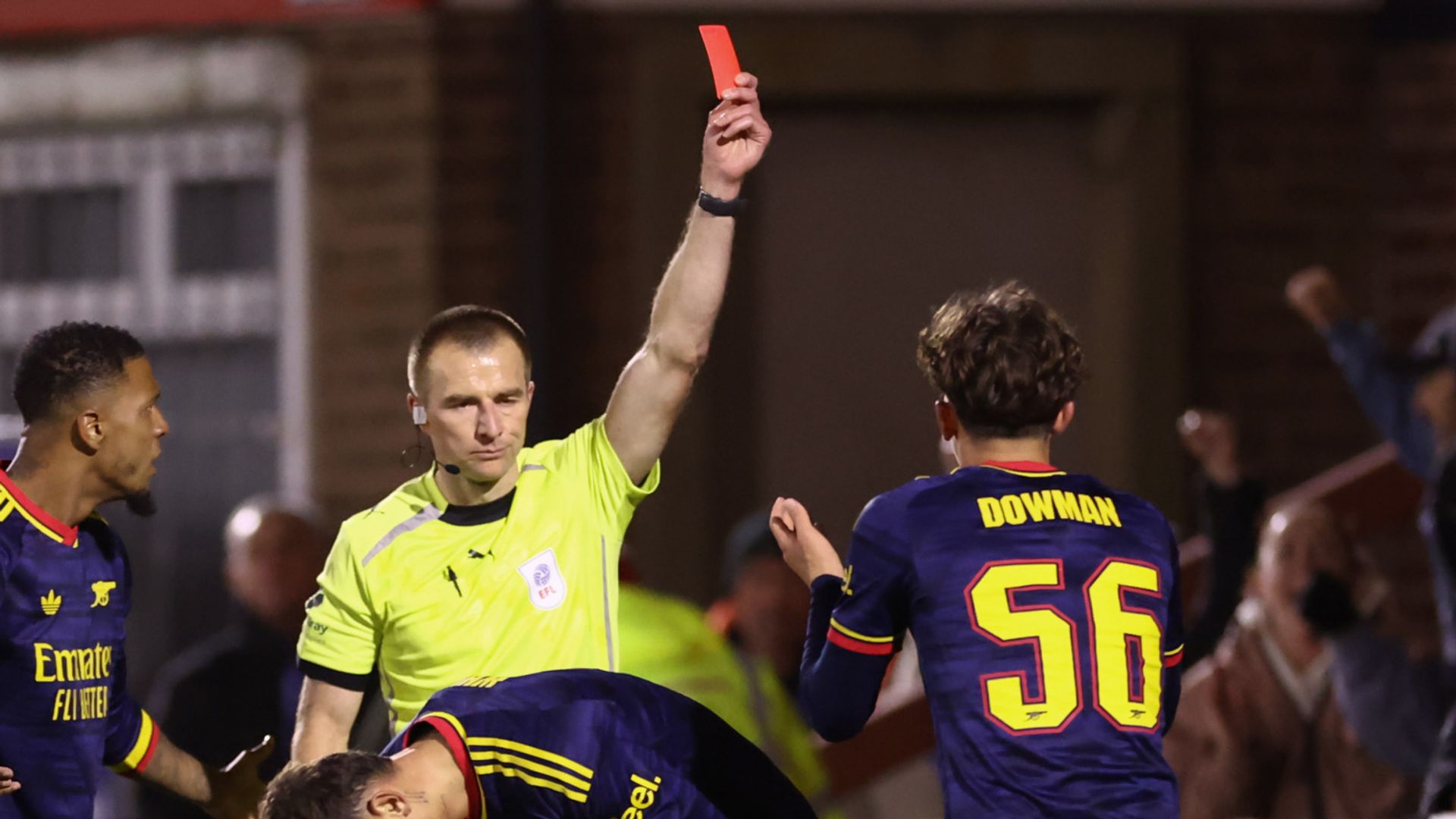 Ref Watch: Arsenal's red card appeal will fail - Dowman was aggressive