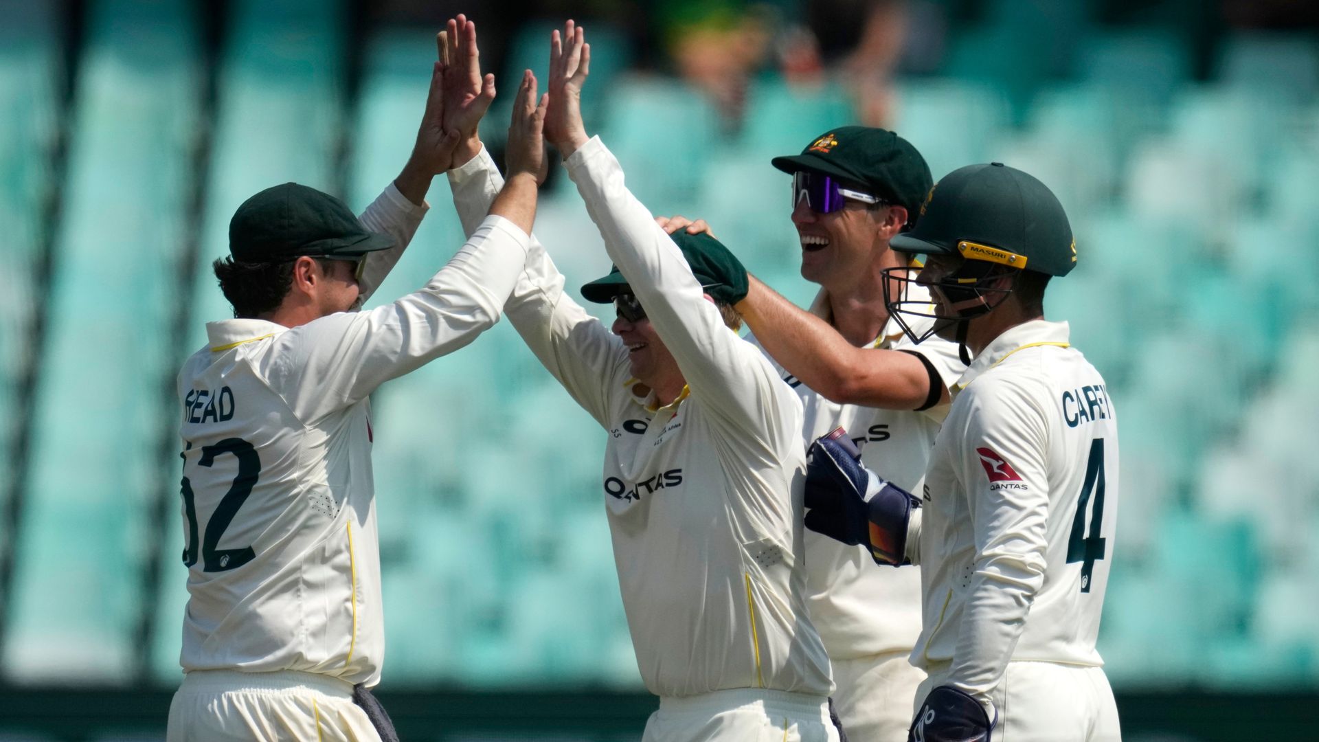 Cummins helps Australia take control against South Africa