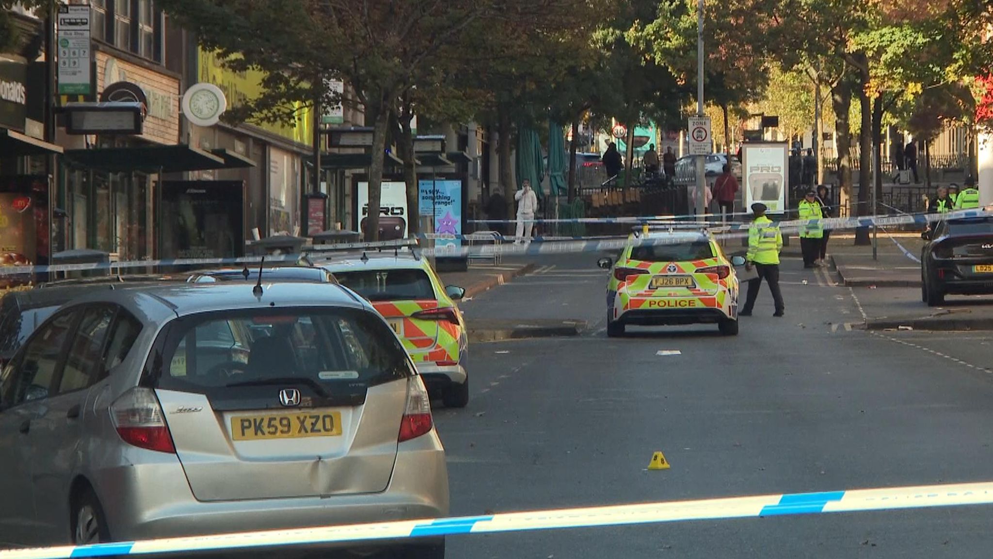 Woman, 27, charged after police officer shot in Nottingham city centre ...