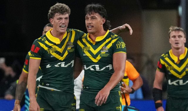Rugby League World Cup: Jack Bostock hat-trick inspires Australia to ...