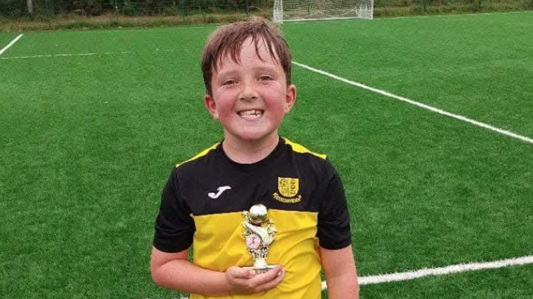 Callum has been named as one of the children who died. Pic: Johnville Football Club/Facebook