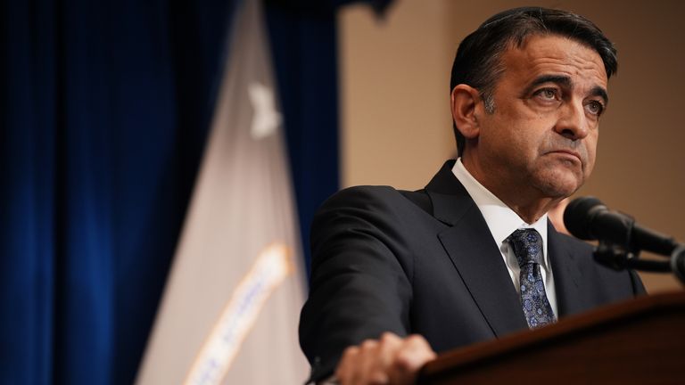 Daniel Rosen, US attorney for the District of Minnesota. Pic: AP